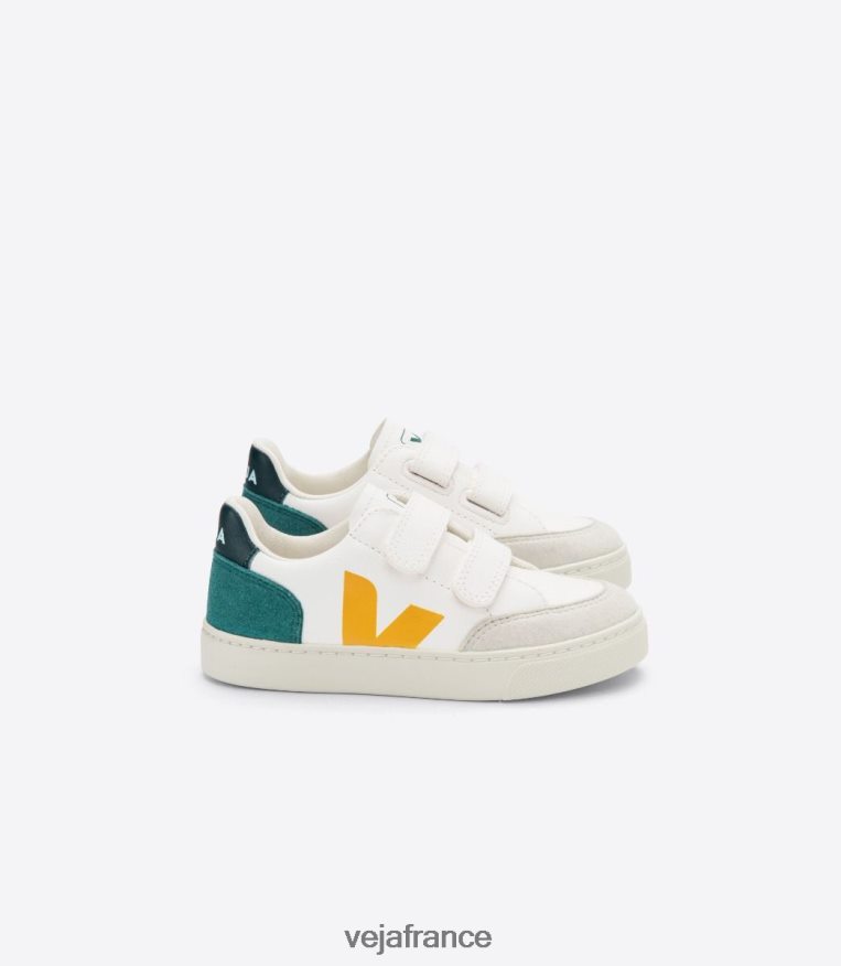 chaussures Veja v-12 cuir sans chrome multico bretagne enfants 0826JT308 chaussures Veja v-12 cuir sans chrome multico bretagne enfants 0826JT308
